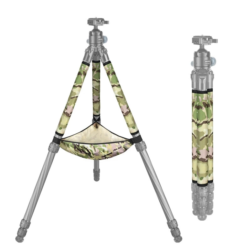 Manbily 36mm Tripod Protection Set (Camo Leg Protector*3 & Stone Bag*1)  NEW