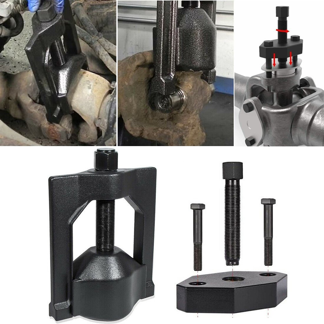 Heavy-Duty Truck 10102 U-Joint Puller & 5192 Bearing Cup Installer Tool Set