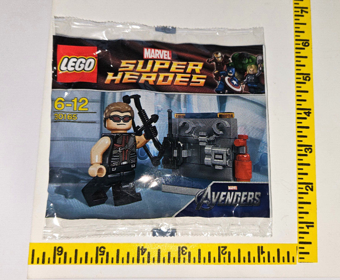 LEGO Marvel Super Heroes: Hawkeye with Equipment (30165) New and Sealed   G-1