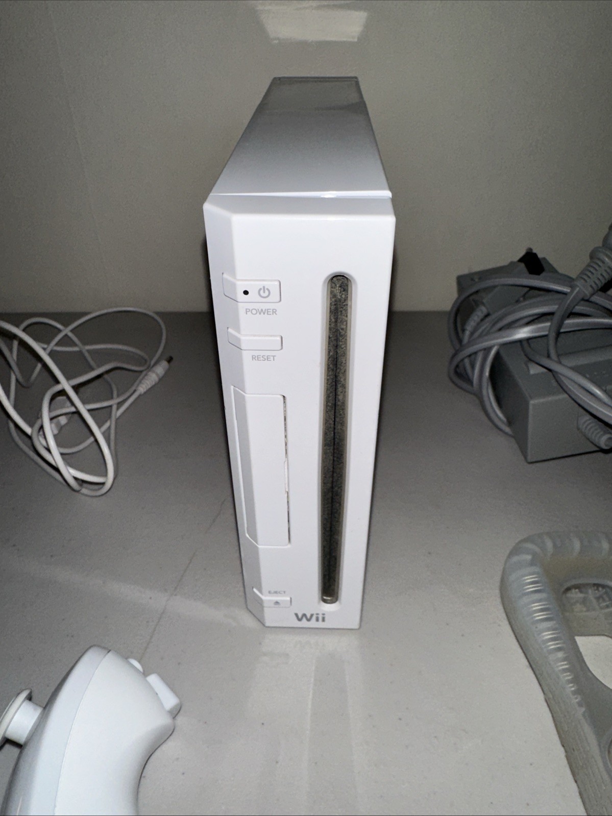 Nintendo Wii Game Console RVL-001 + 2 Remotes - 2 Player Bundle (No Sensor Bar)