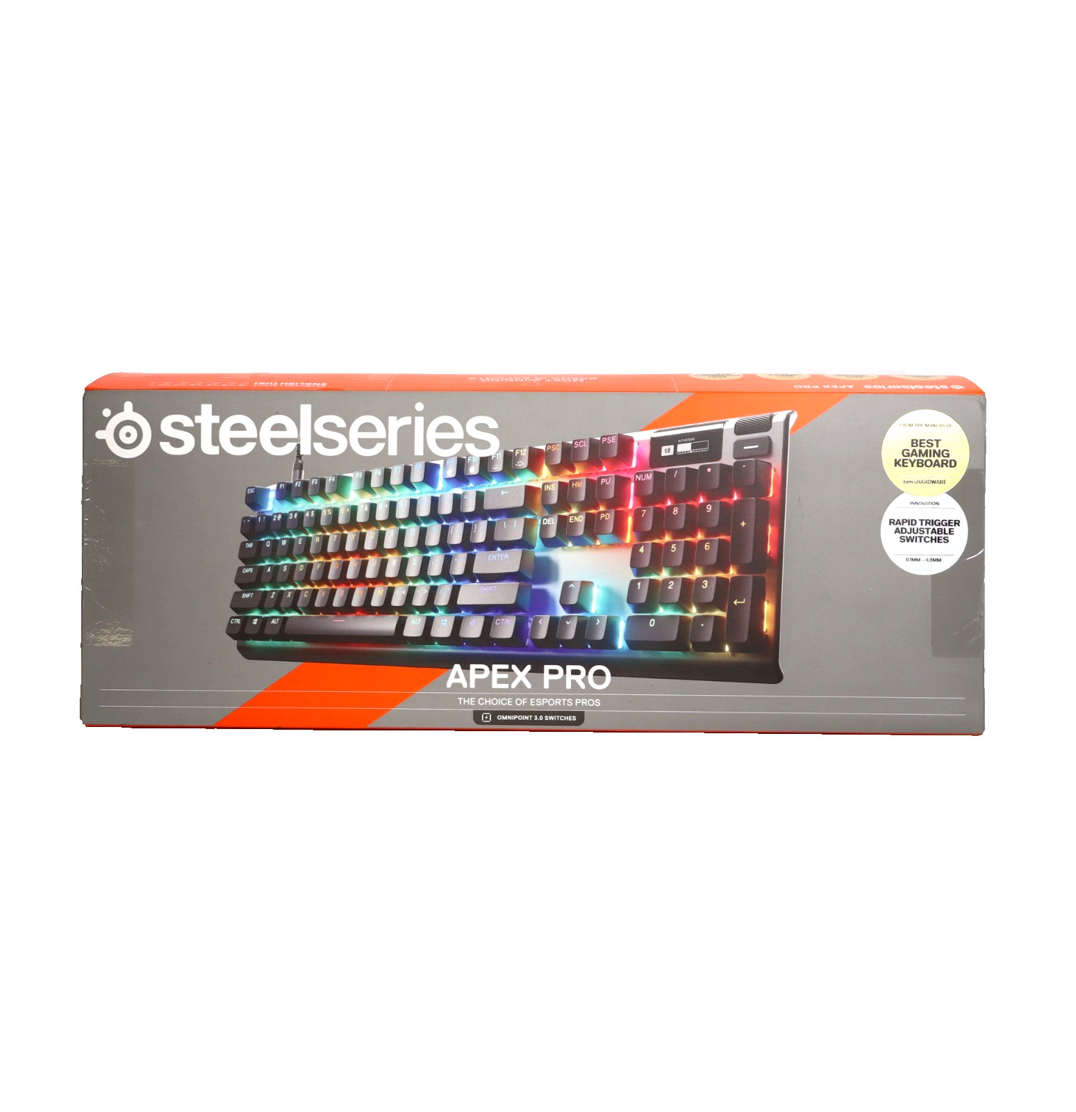 SteelSeries Apex Pro FULL SIZED Gen 3 Omnipoint 3.0 HyperMagnetic Switches