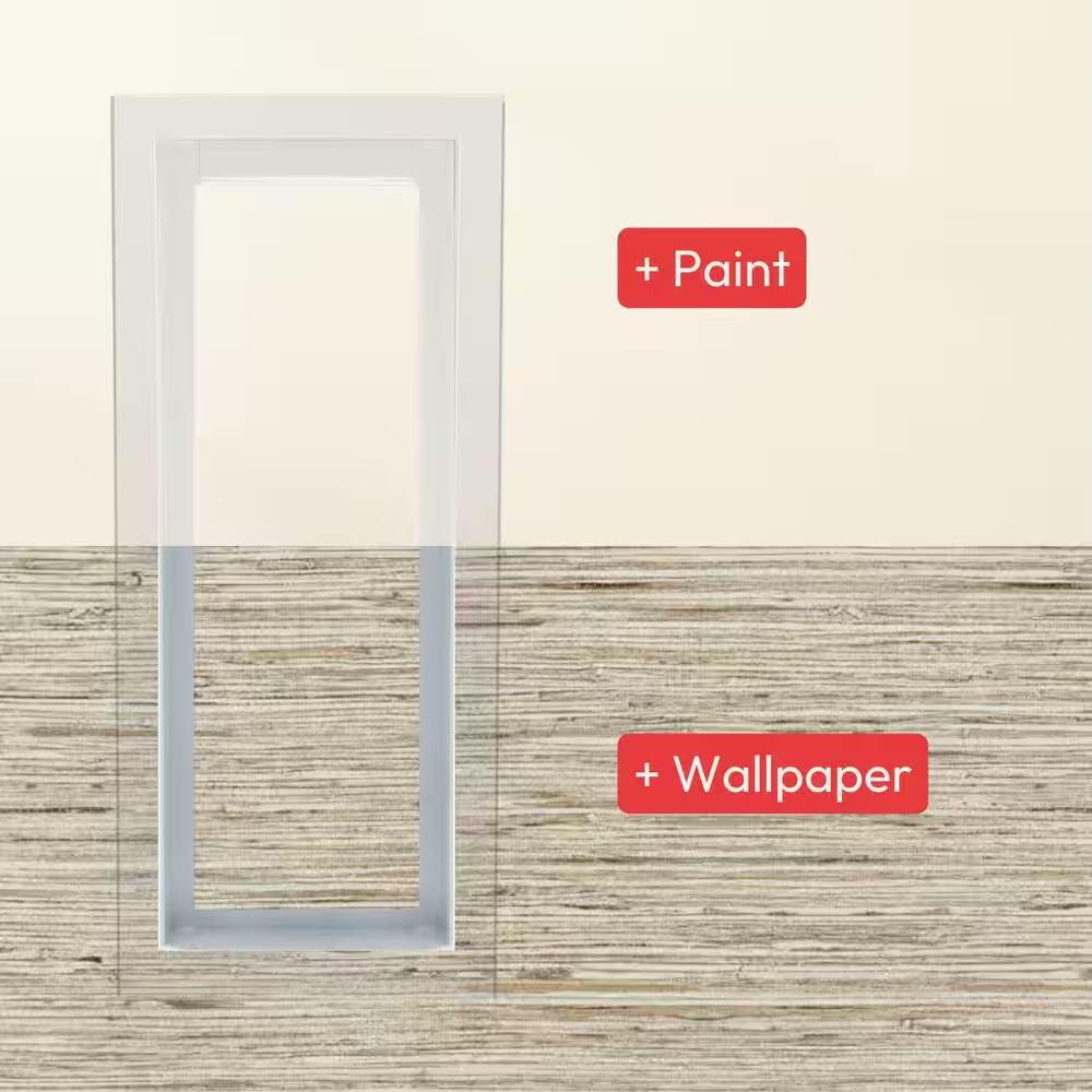 Framed Wall Vent (Lite) 6 In. X 10 In. White