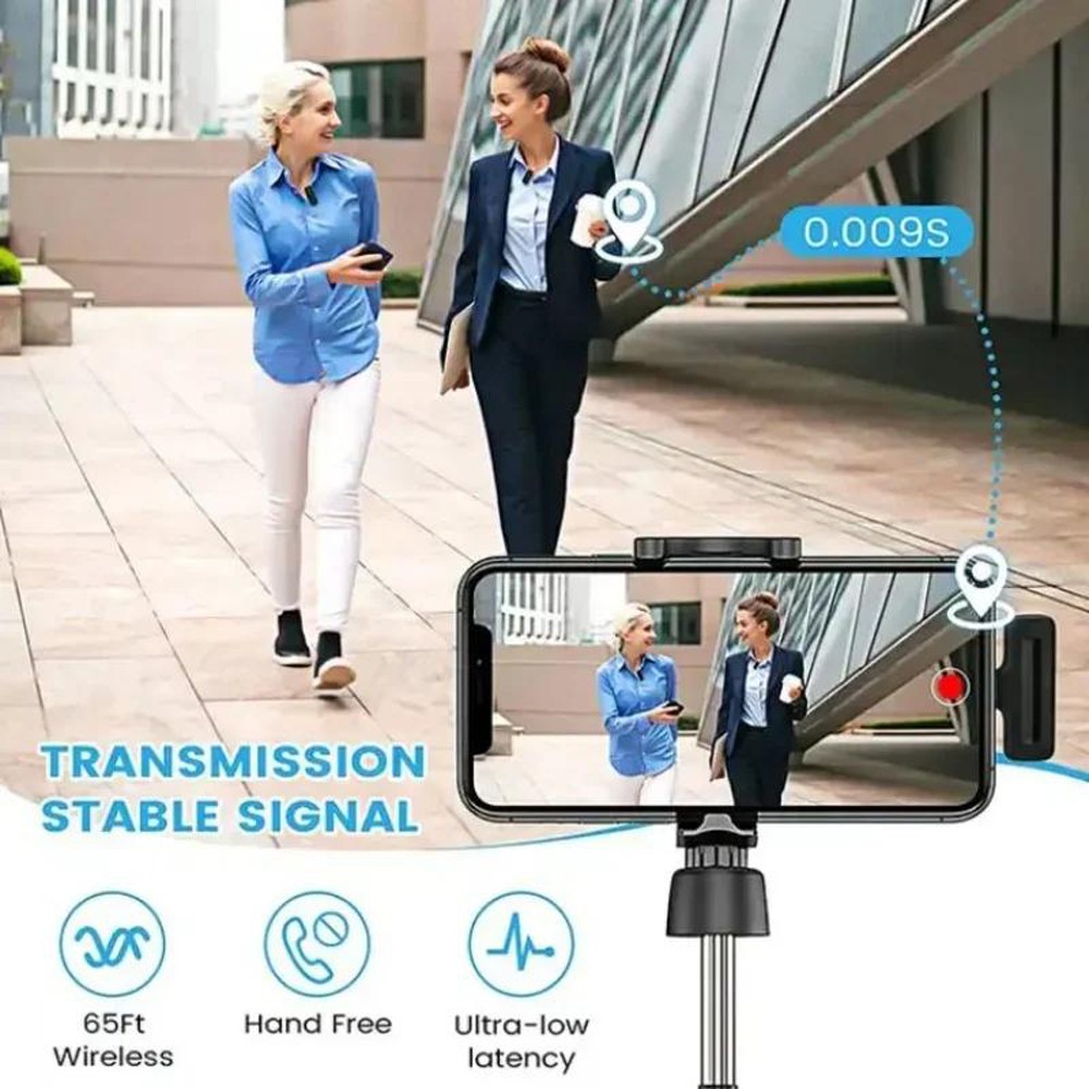 Lavalier Microphone Portable Wireless Audio Recorder Mini Mic Android iPhone New