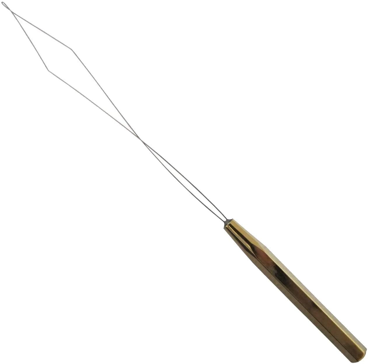 Creative Angler Bobbin Threader for Fly Tying, 7.0 x 2.5 x 0.3", Gold