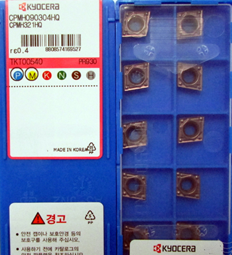 10PCS/Box New Kyocera CNC Blade CPMH090304HQ PR930
