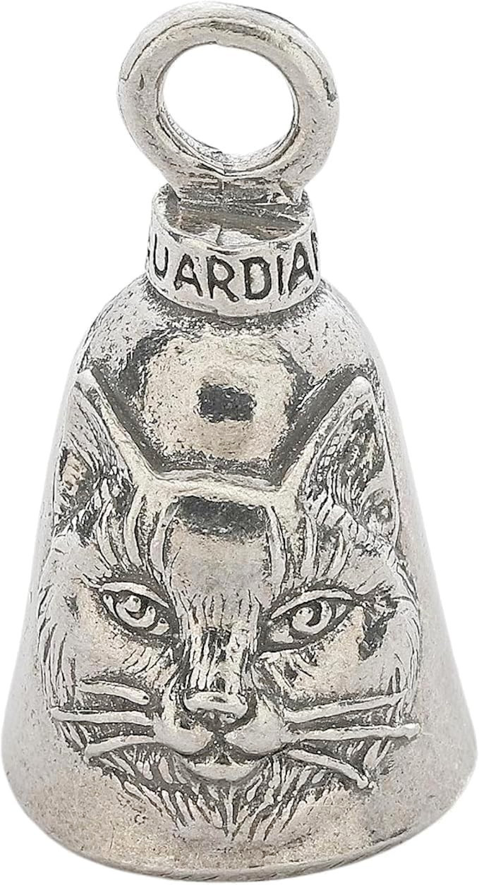 FELINE CAT Guardian® Motorcycle Ride Bell & HANGER biker harley sportster USA