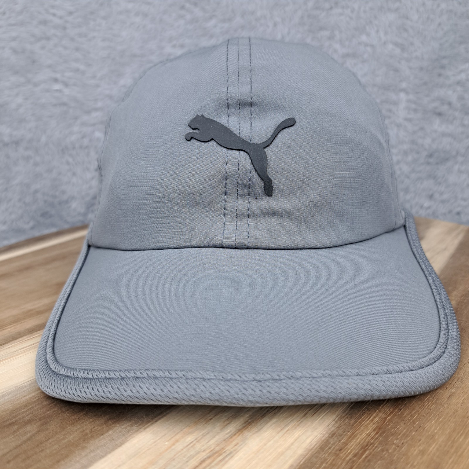 PUMA Women’s Adjustable Snapback Hat ONE SIZE Grey w/Grey Puma