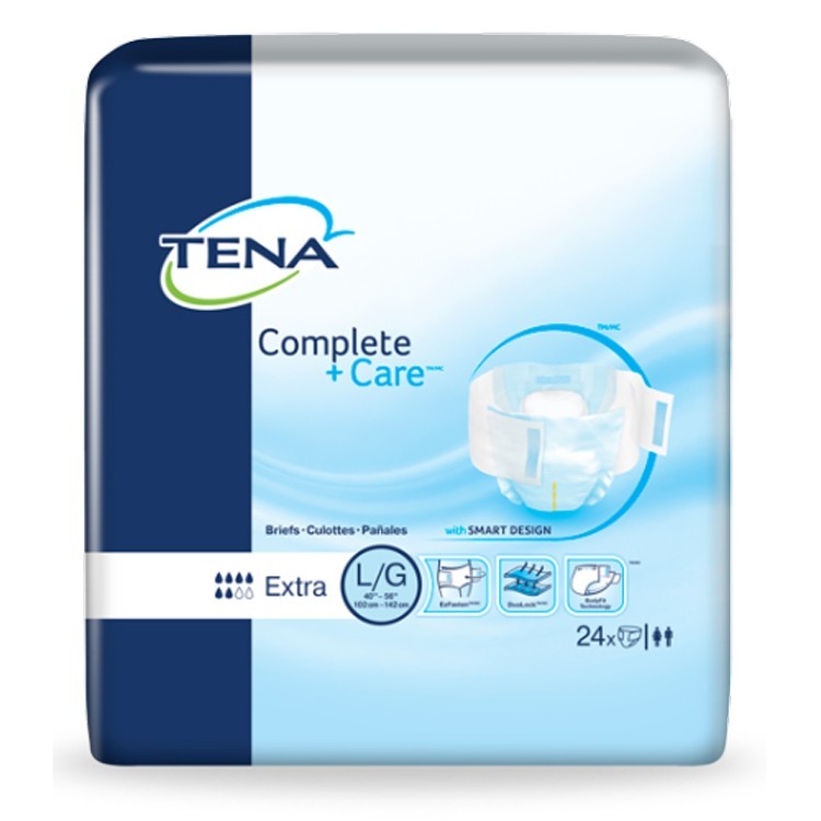 NEW! ESSITY TENA COMPLETE + CARE ULTRA LARGE, 24/PACK
