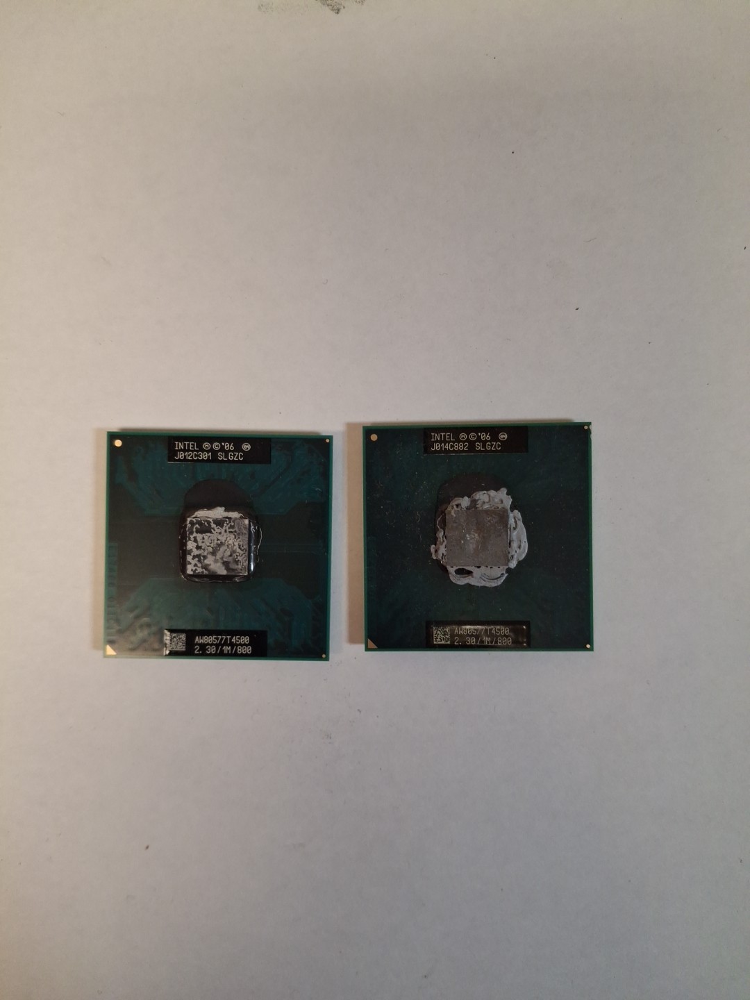 Lot of 2 Intel SLGZC CPU