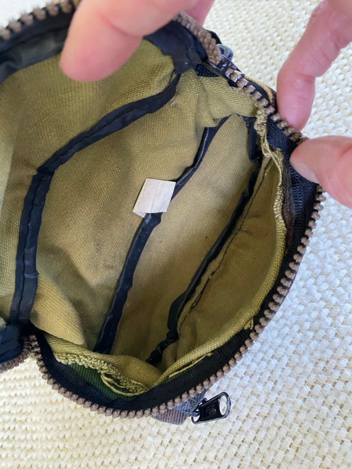 Vintage Camouflage Shoulder Pack