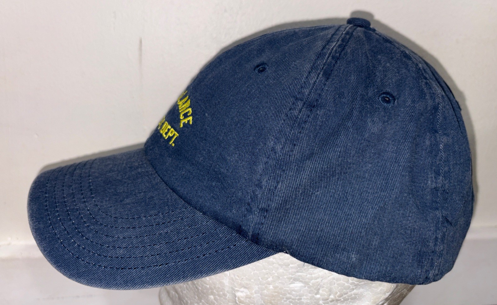 New Balance Athletic Dept. Navy Baseball Cap 100% Cotton Adjustable Hat