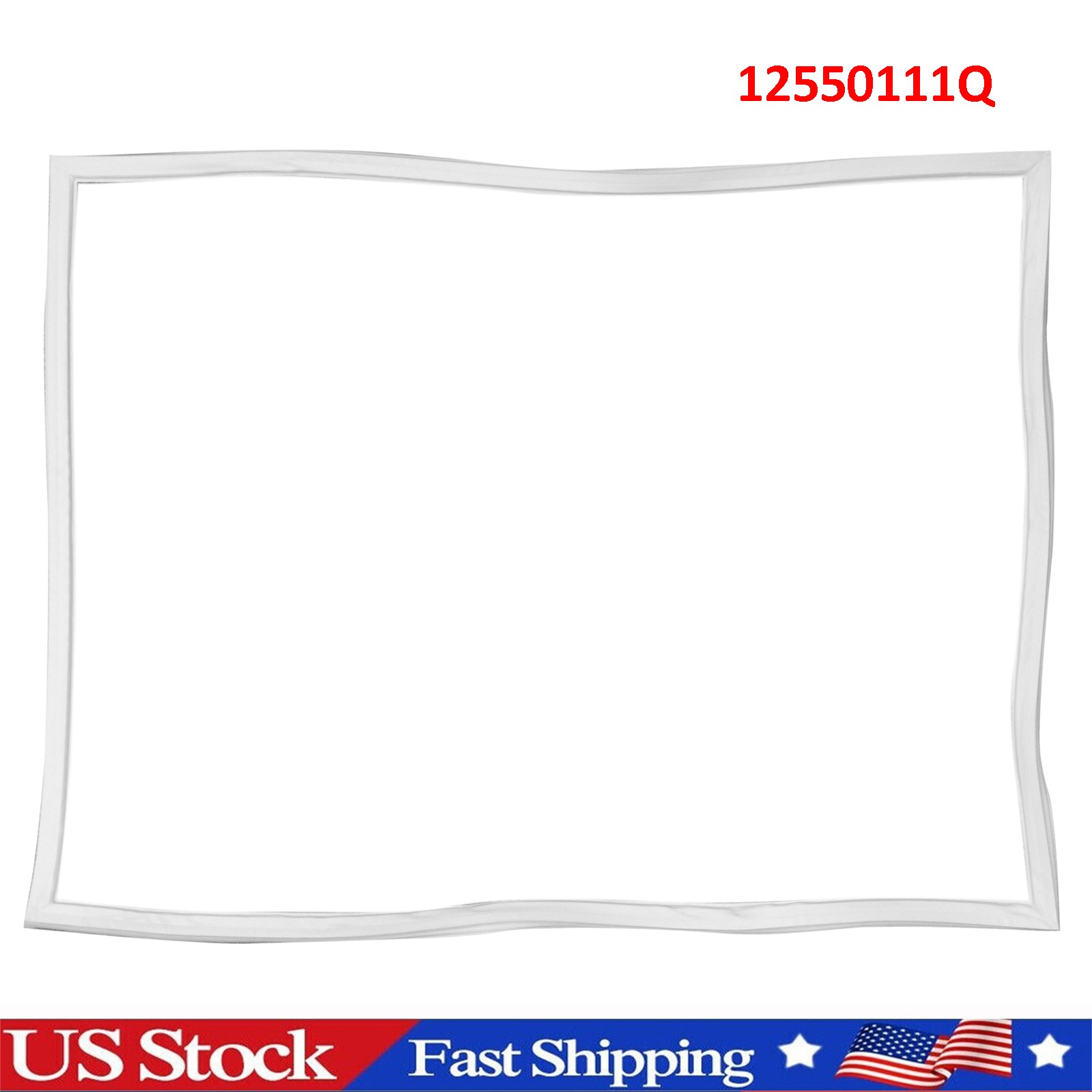 Refrigerator Fresh Food Door Gasket Seal for Amana 12550111Q PS2007702 AP4013372
