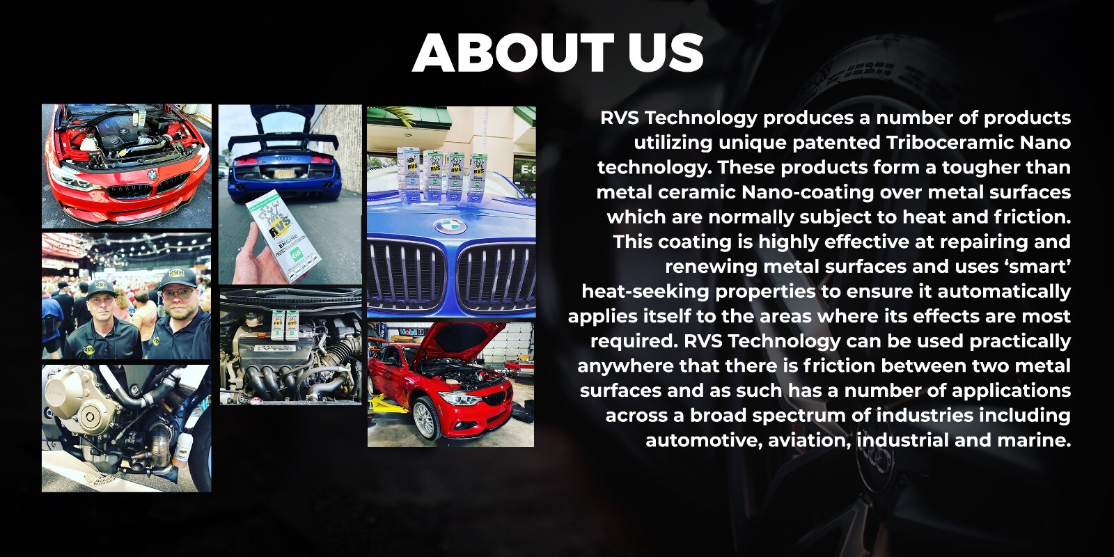 RVS Technology G6 engine treatment. Restore your engine, increase fuel economy!