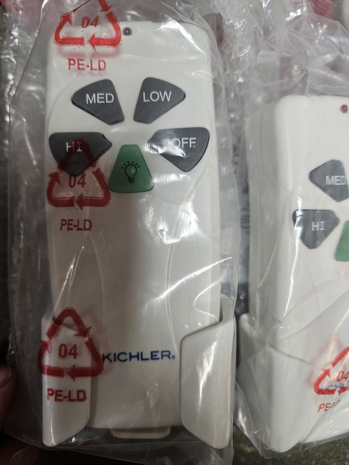 Kichler Wireless Fan Remote Kits 5 Ea With Receiver And Remote New