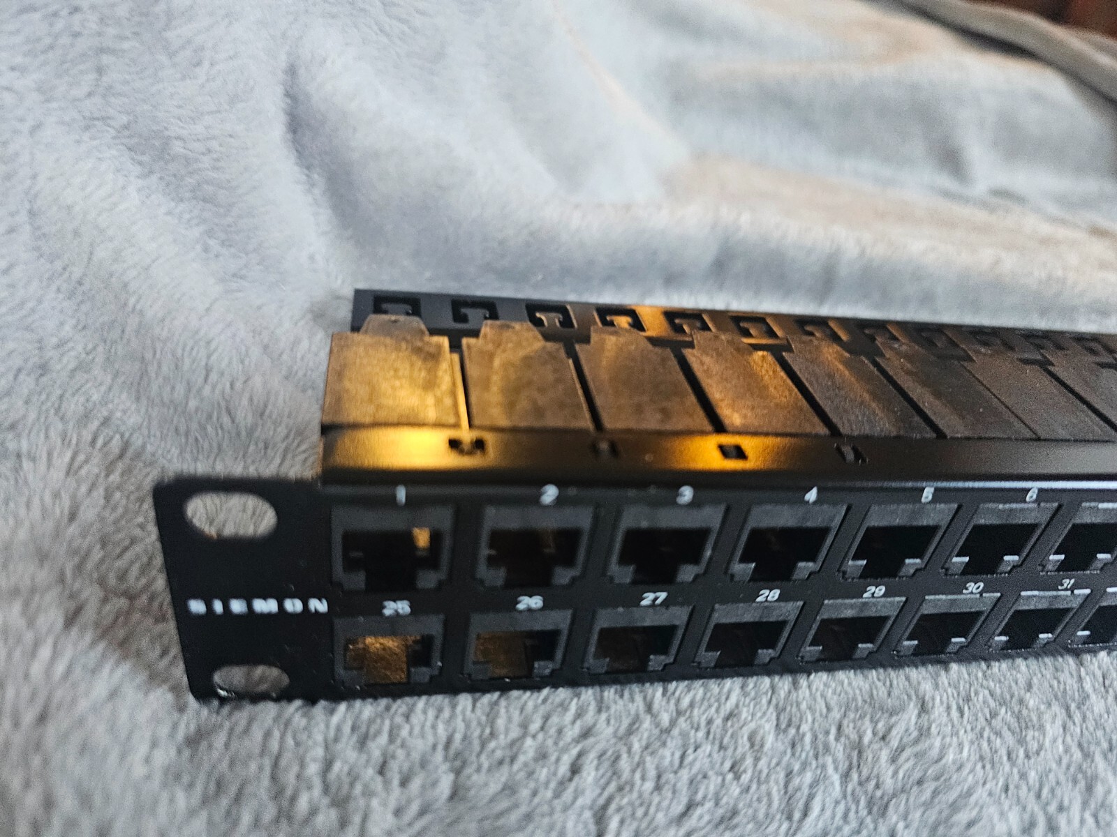 SIEMON Z PNL U48E Z MAX SHIELDED EMPTY PATCH PANEL 48 PORT