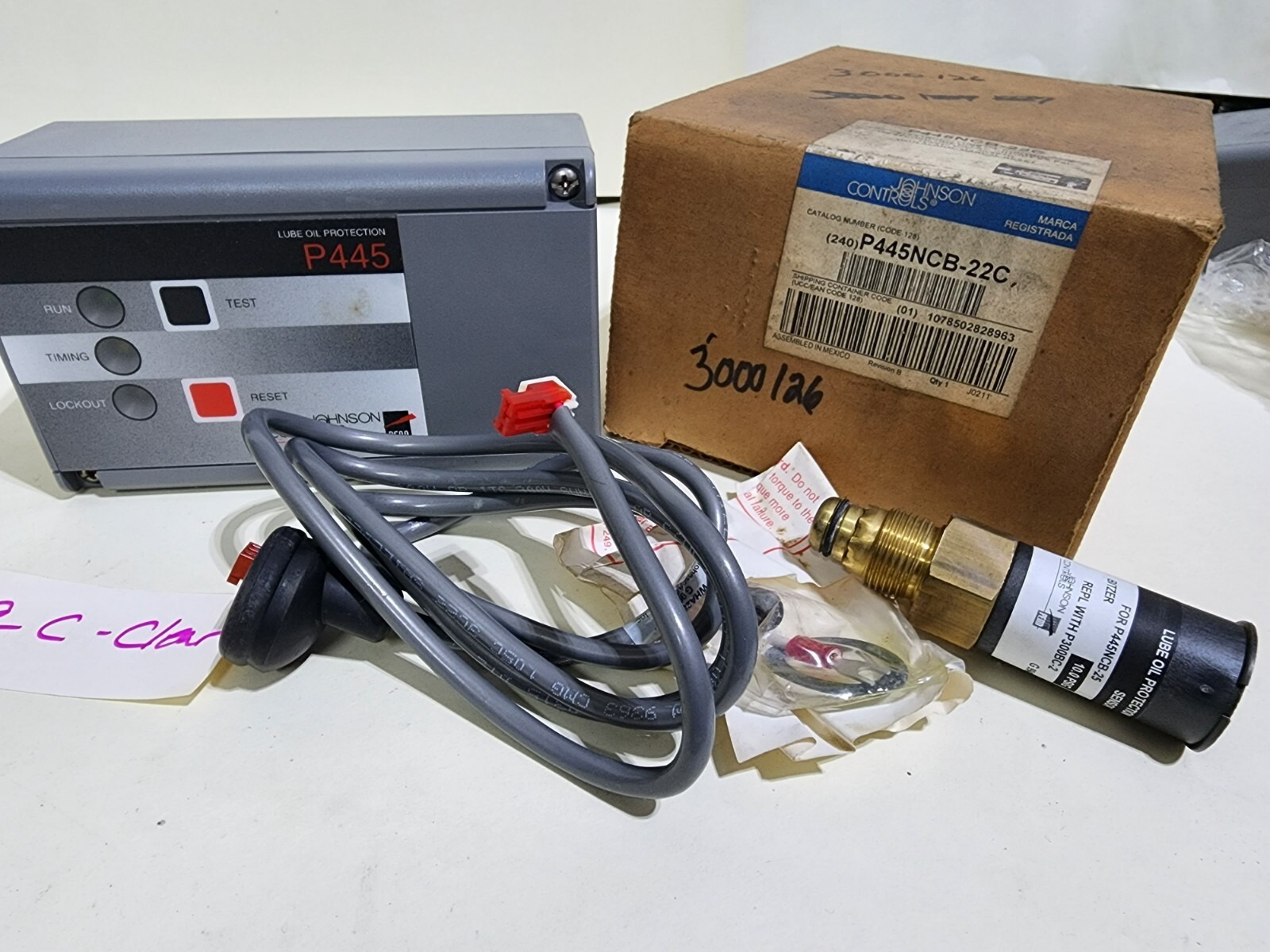 Johnson Control P445NCB-22C Sensor Inventory Shelf 19-C-Clear