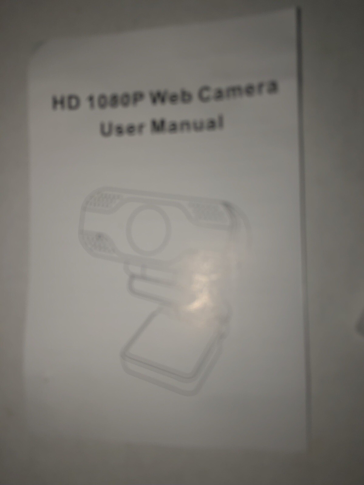 Web Camera 1080P FULL HD Compatible With Windows 10/8/7/XP And Mac OS X Openbox