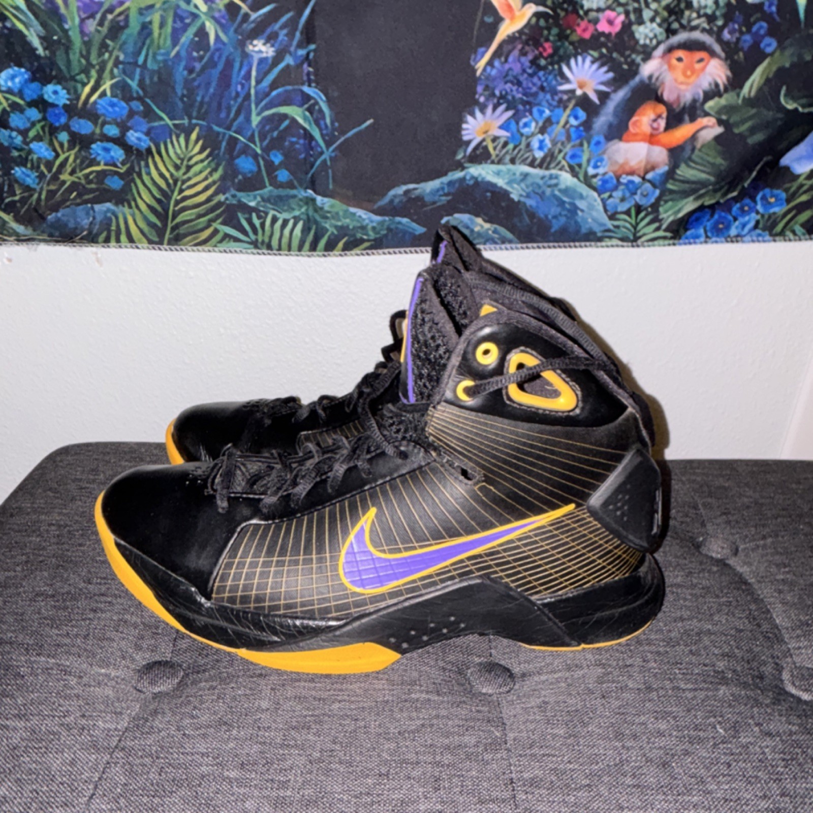 Nike Hyperdunk Kobe Bryant High Top Basketball Sneaker size 7.5 men