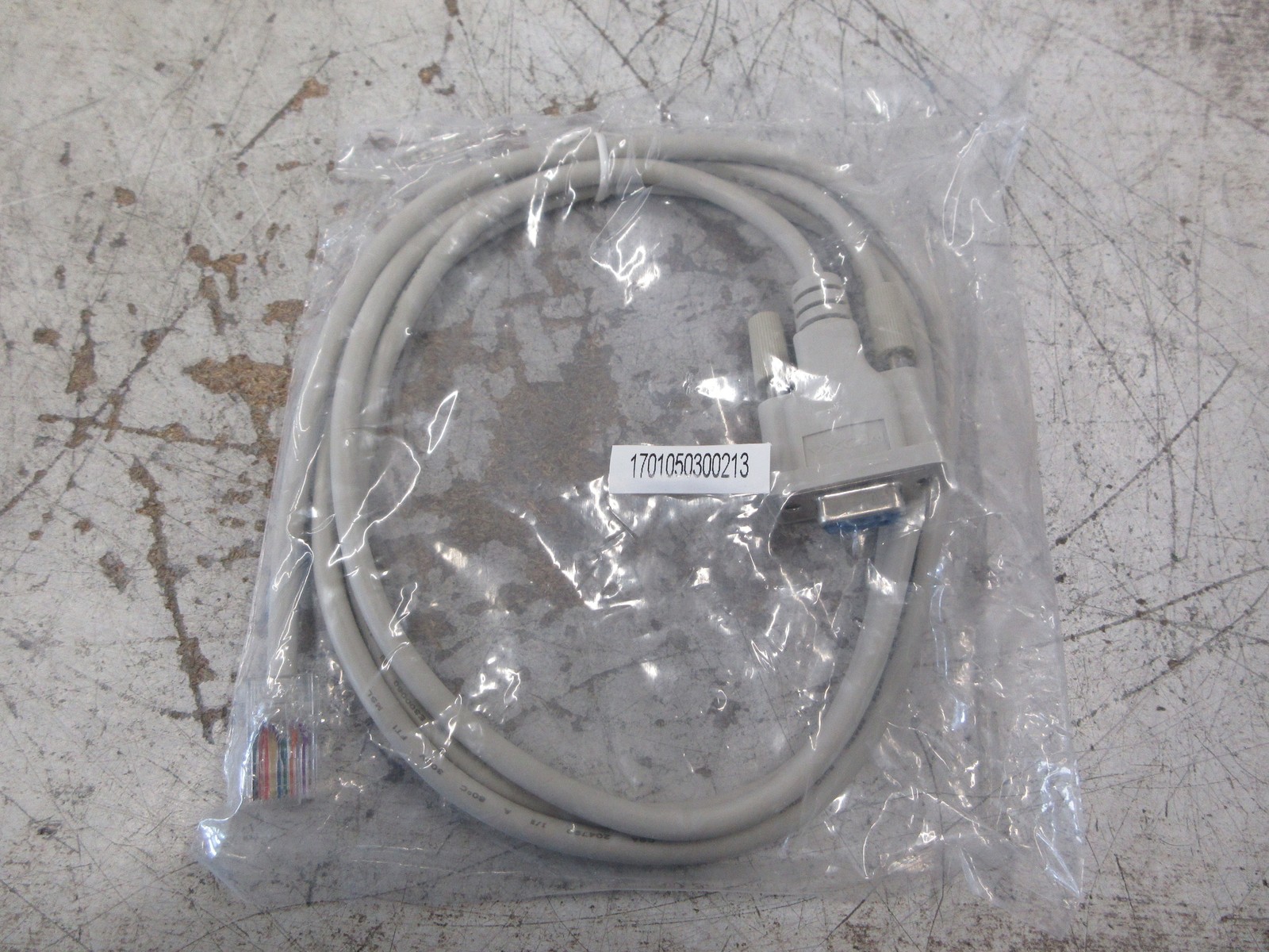 Moxa Serial Cable 1701050300213 RJ45 to DB9 New Surplus