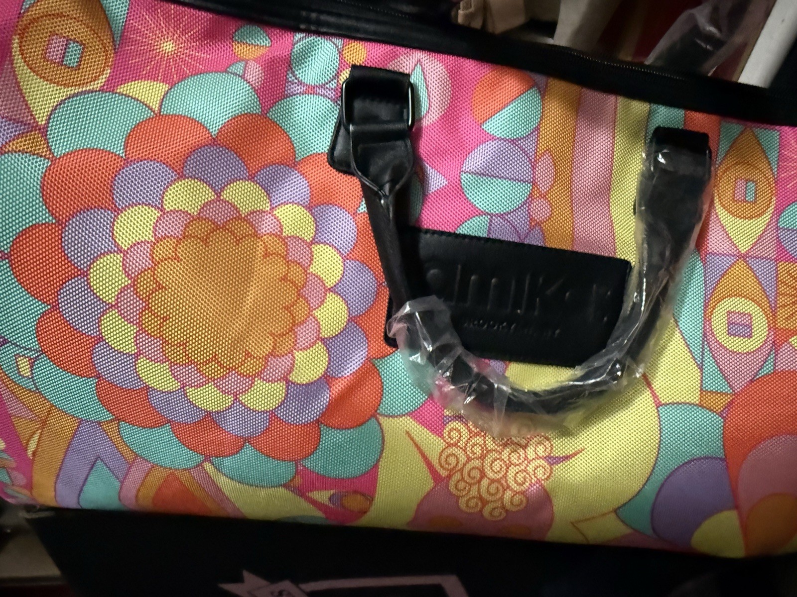 Amika Multicolor 20" Duffle Bag Nylon Polyester Double Handles Zip Closure