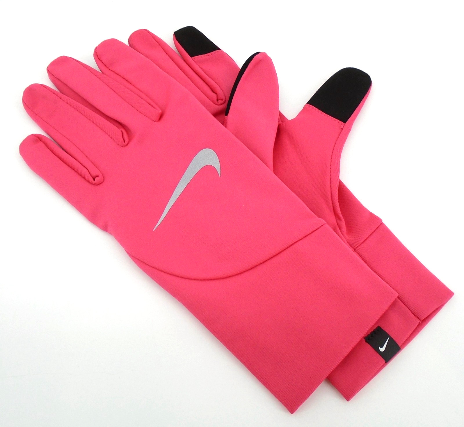Nike Pacer Lightweight Gloves Adult Men's Medium Running Aster Pink/Silver