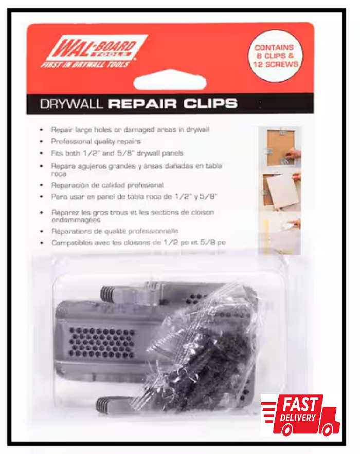 Drywall Repair Clip (6-Pack)