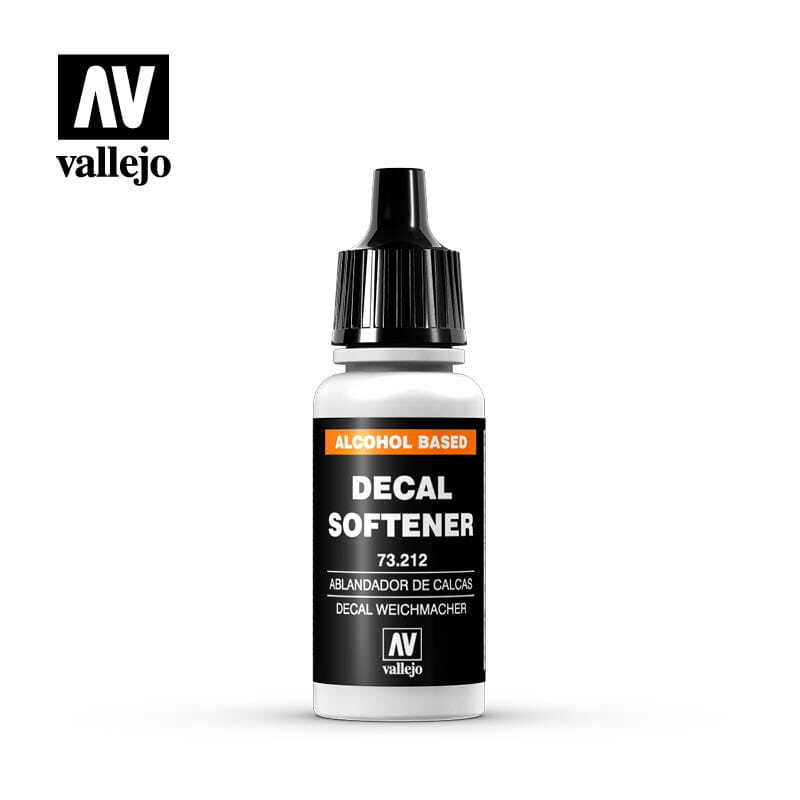 VALLEJO 73212 Decal Softener (liquid ON decals) 17ml
