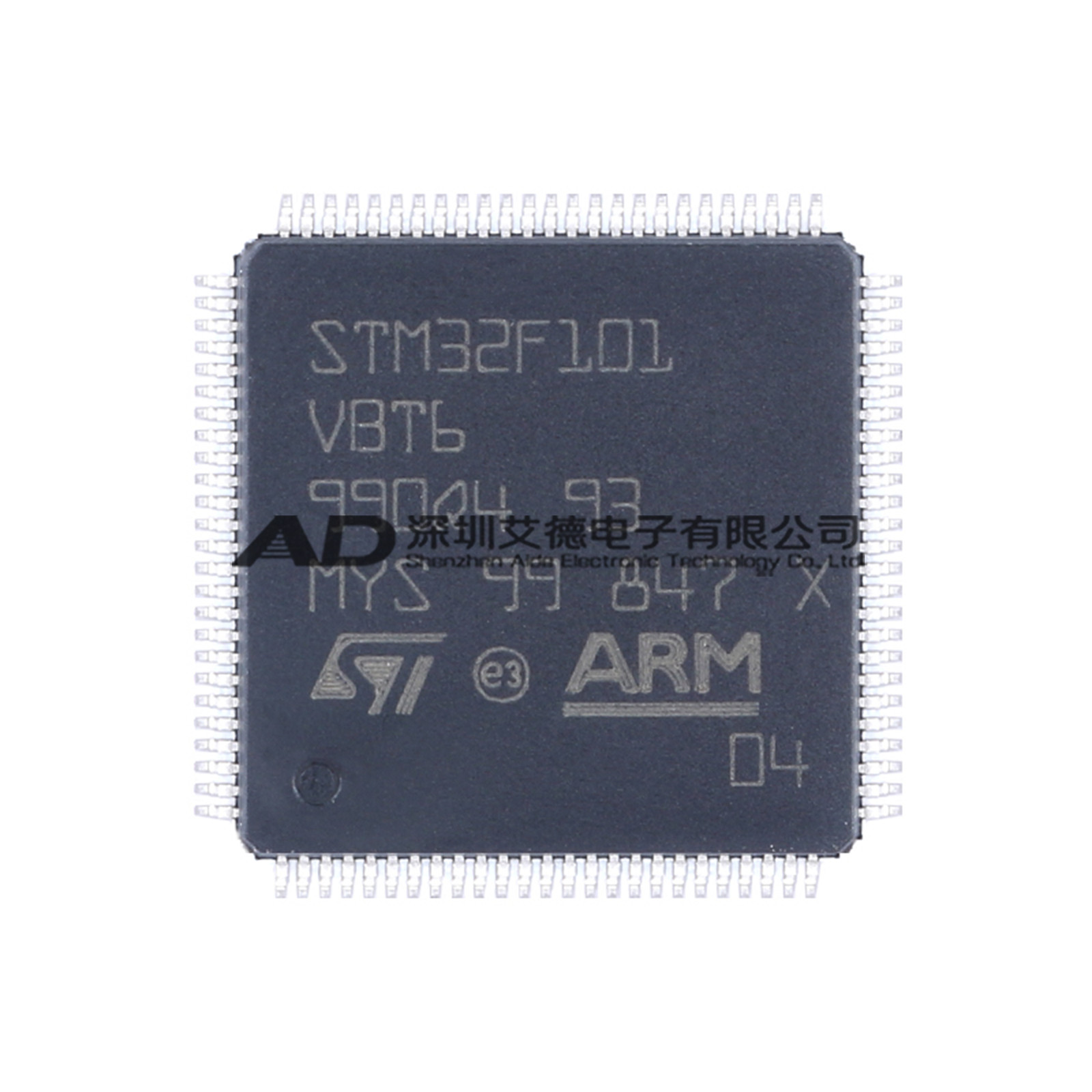 5PCS STM32F101VBT6 STM32F101 LQFP-100 32-bit MCU Microcontroller