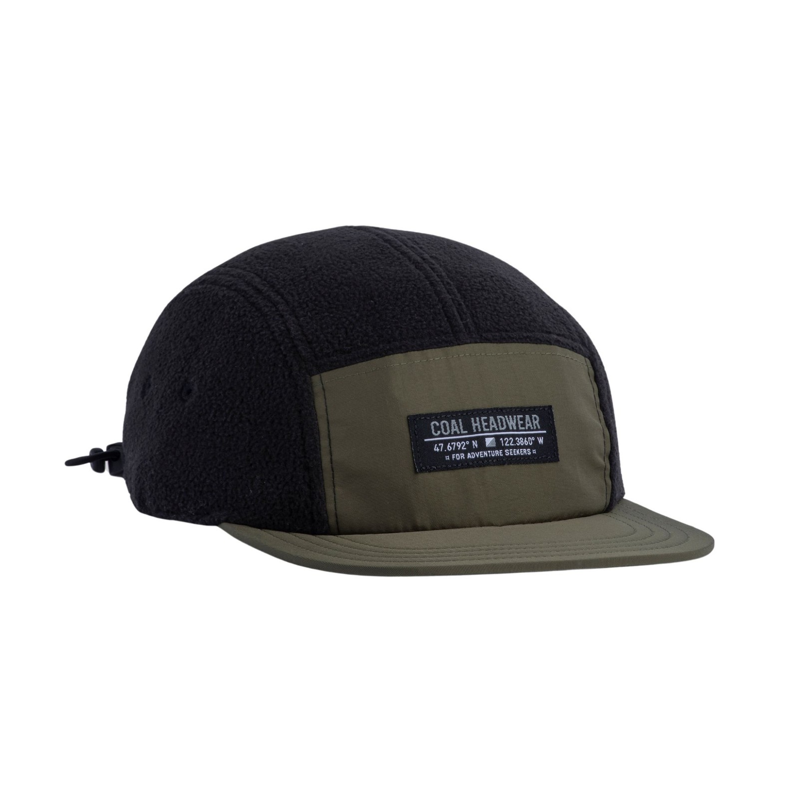 Coal The Bridger 5-Panel Hat, Olive/Black