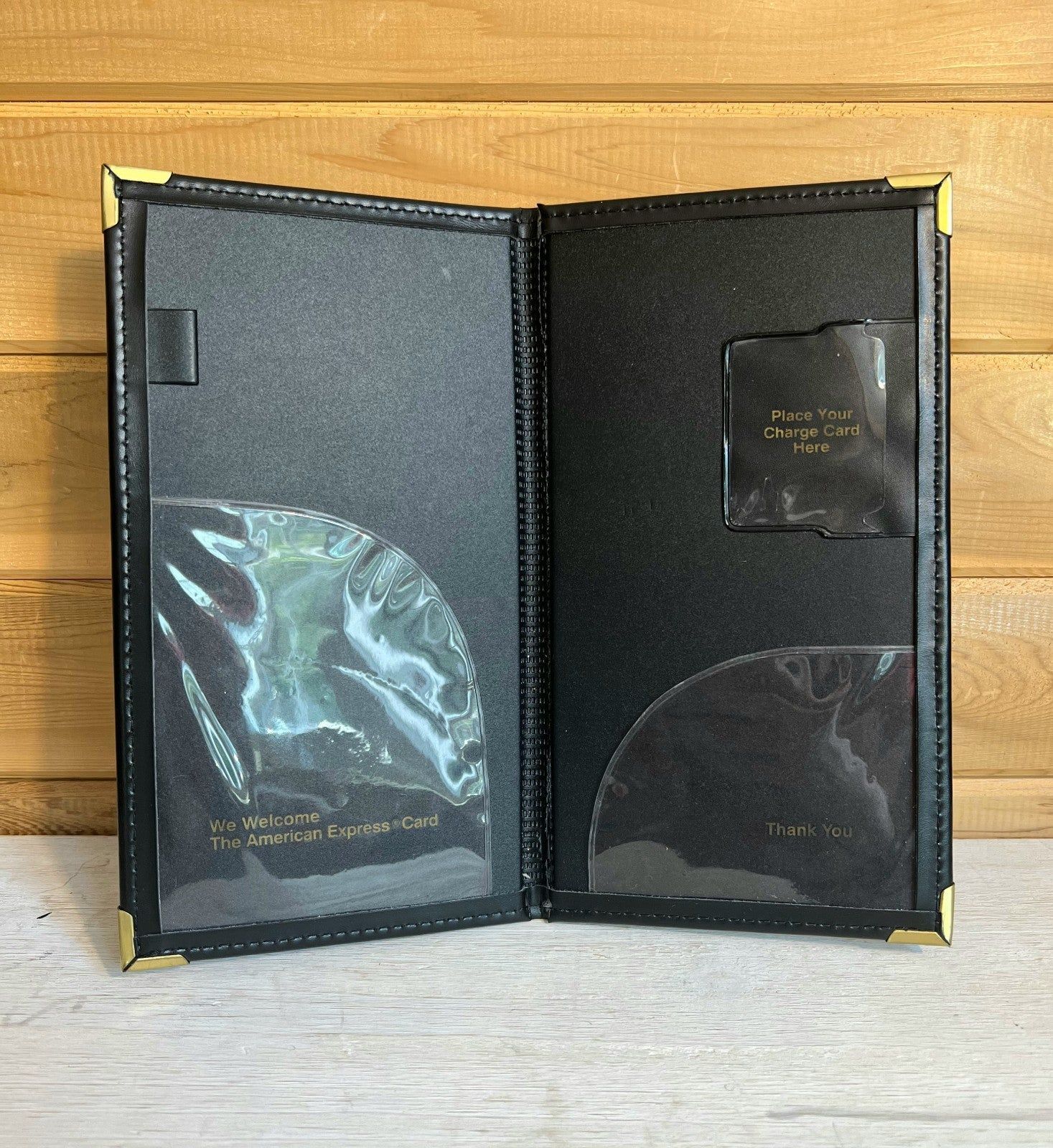 American Express Credit Card Restaurant Folder