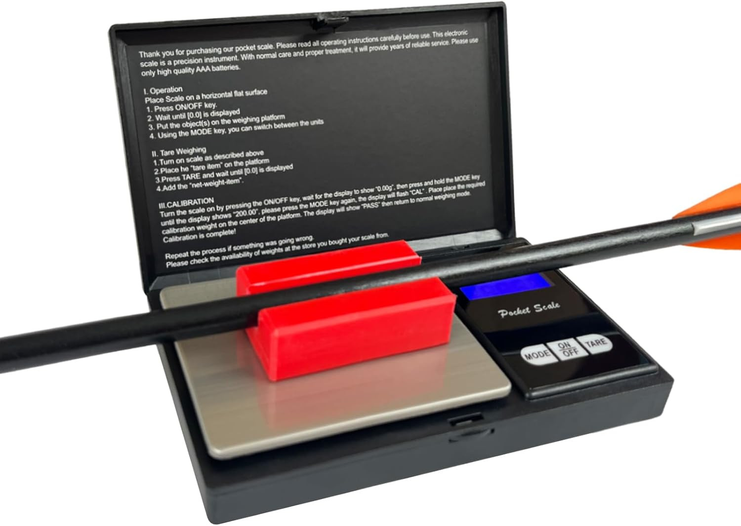 Archery Scale Arrow Scale Digital Grain Portable Bow Arrow Weight Grain/Gram Sca
