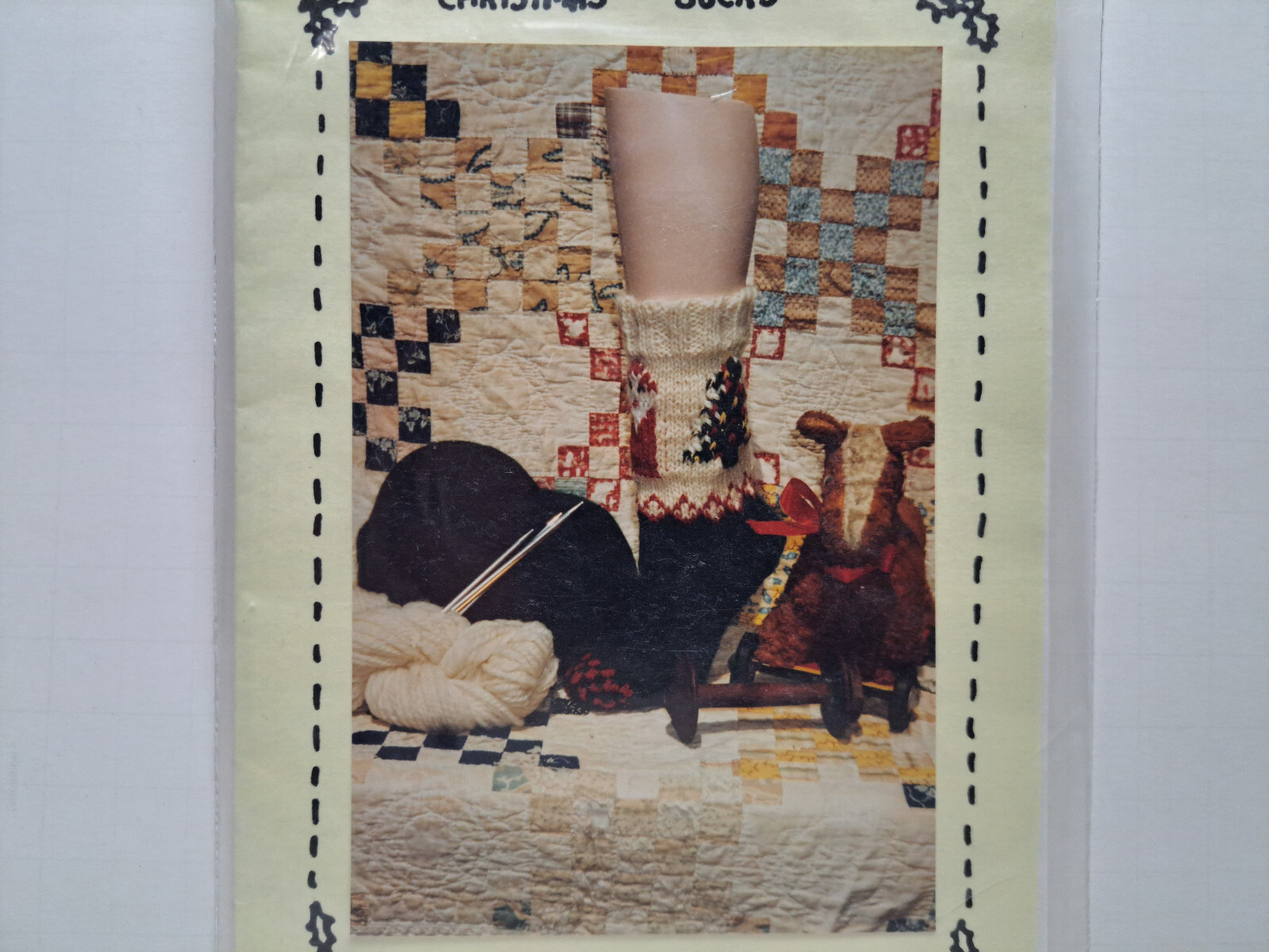 Coy's Country Crafts Quilt Pattern - Christmas Socks (One Size) - Uncut