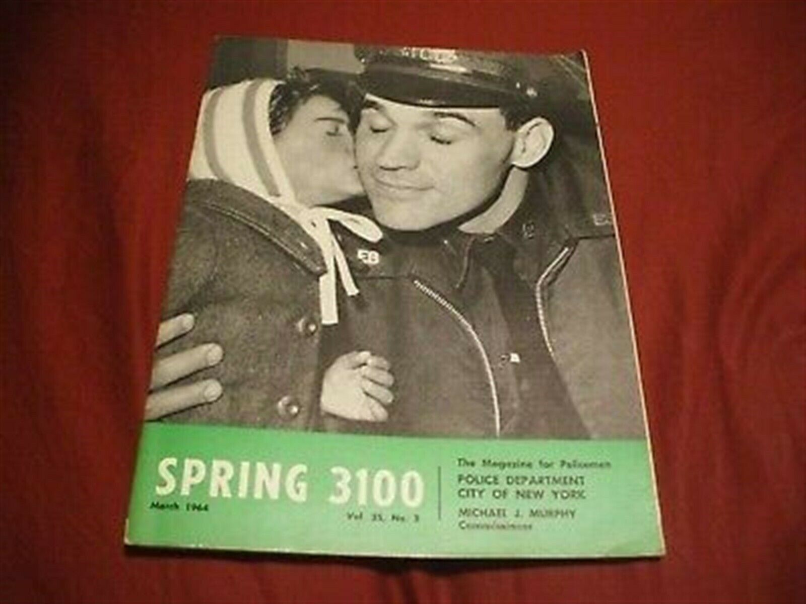 SPRING 3100 NEW YORK POLICE Magazine - March 1964