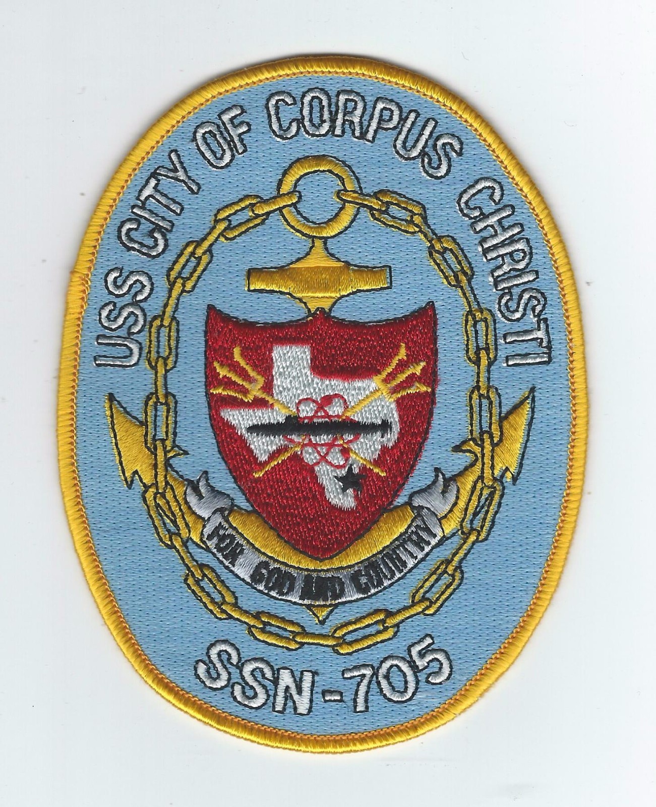 SSN-705 USS CITY OF CORPUS CHRISTI patch