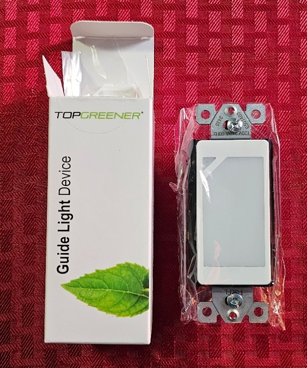 LED DECORATOR GUIDE LIGHT DEVICE, NIGHT LIGHT, HALL LIGHT, DAYLIGHT SENSOR