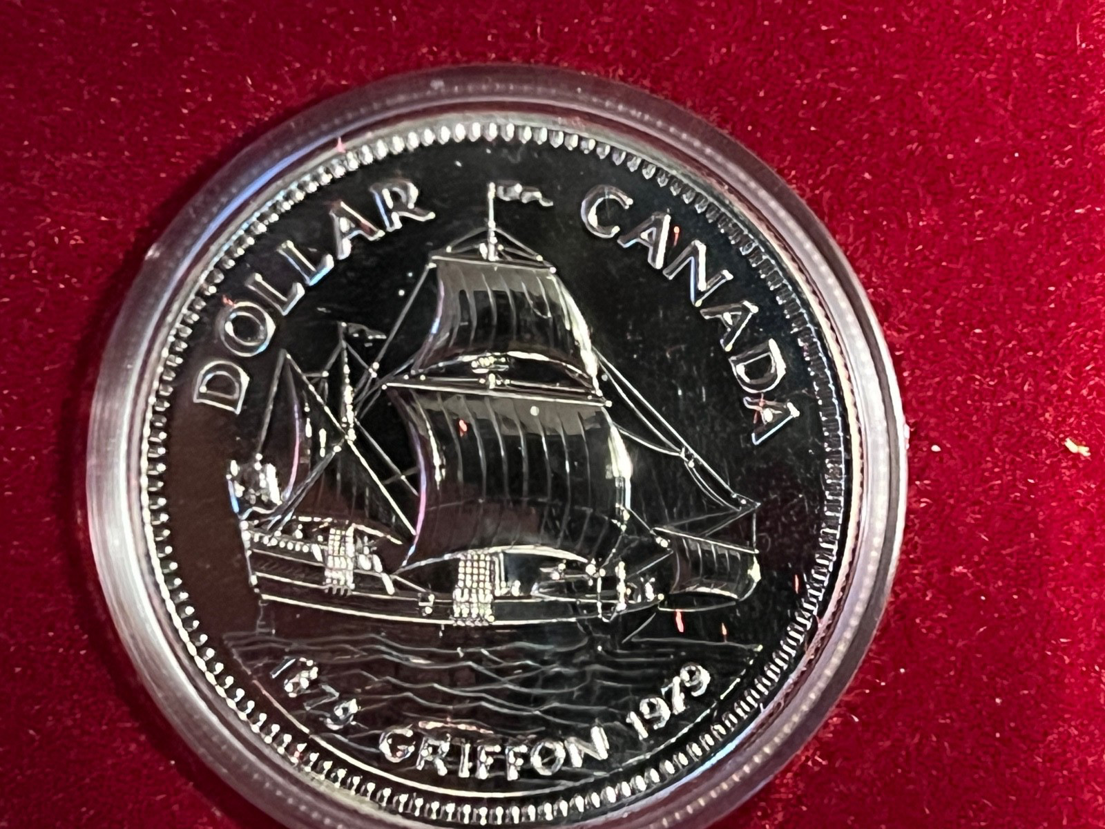 1979 Canada Dollar Griffon Tricentennial PROOF LIKE Silver Dollar
