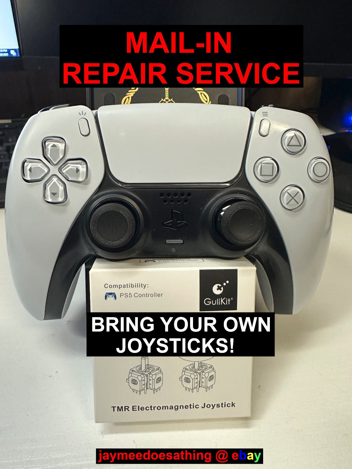 PS5 Dualsense Stick Drift Repair Service: BRING YOUR OWN JOYSTICKS! PLZ READ