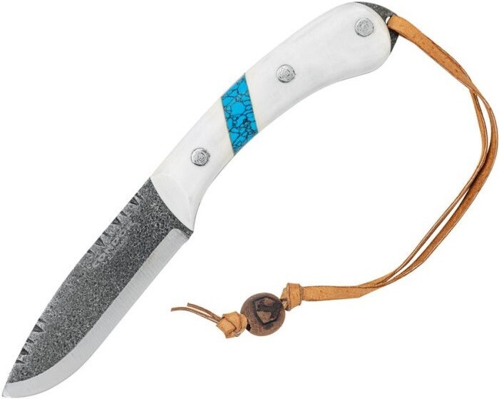 Condor Fixed Knife 4.25" 1095HC Steel Full Extended Tang Blade Micarta Handle