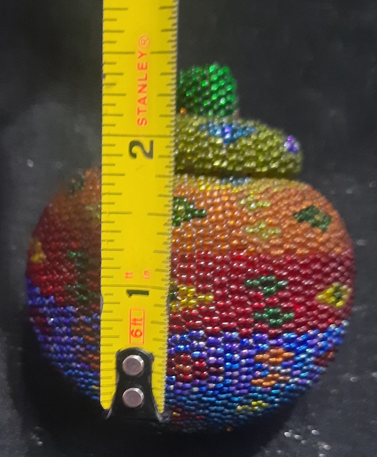 Seagrass Beaded Trinket Jar Mini Basket