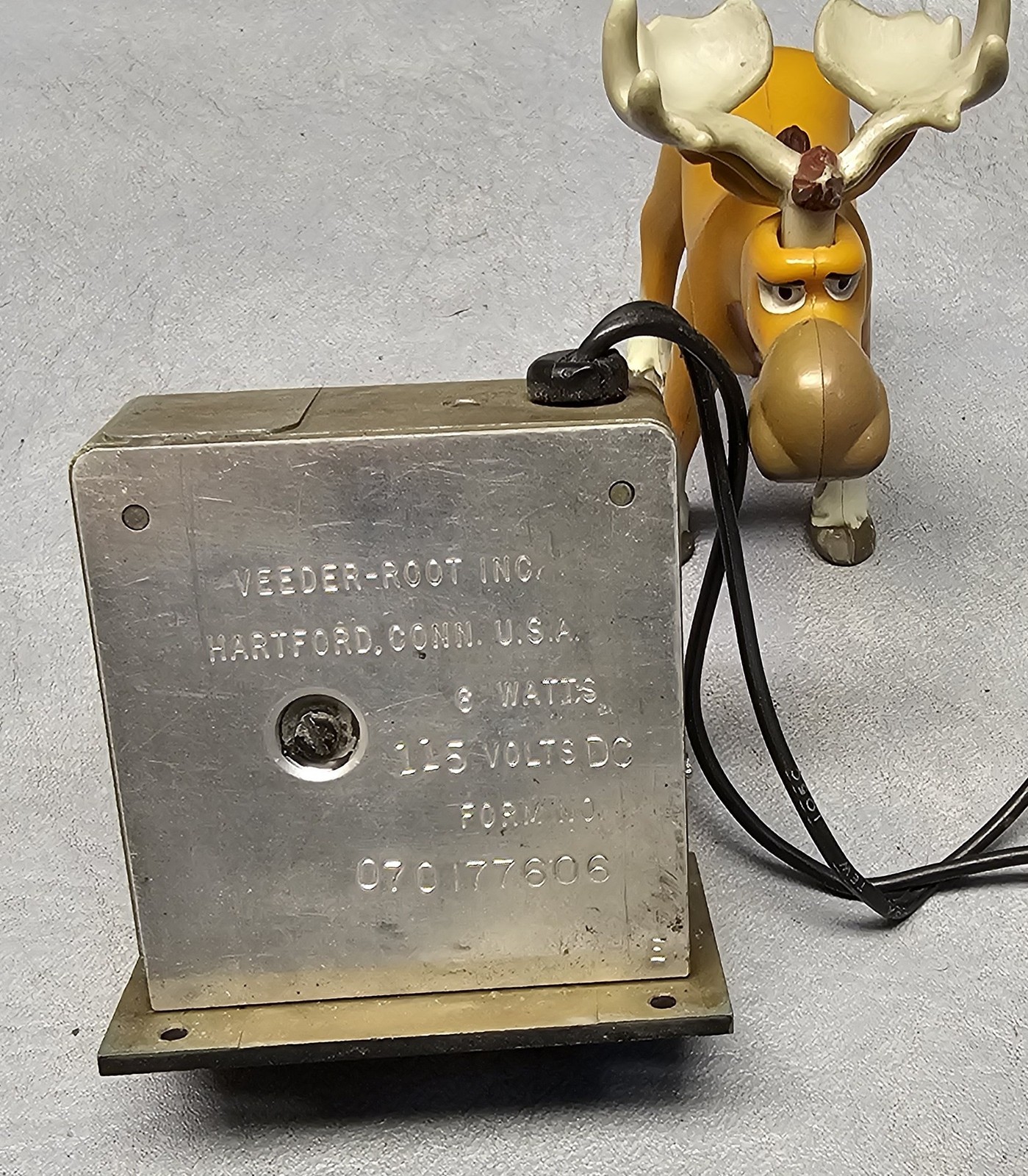 Veeder-Root Mechanical Counter 070177606 115VDC 6 Watts 2.8"