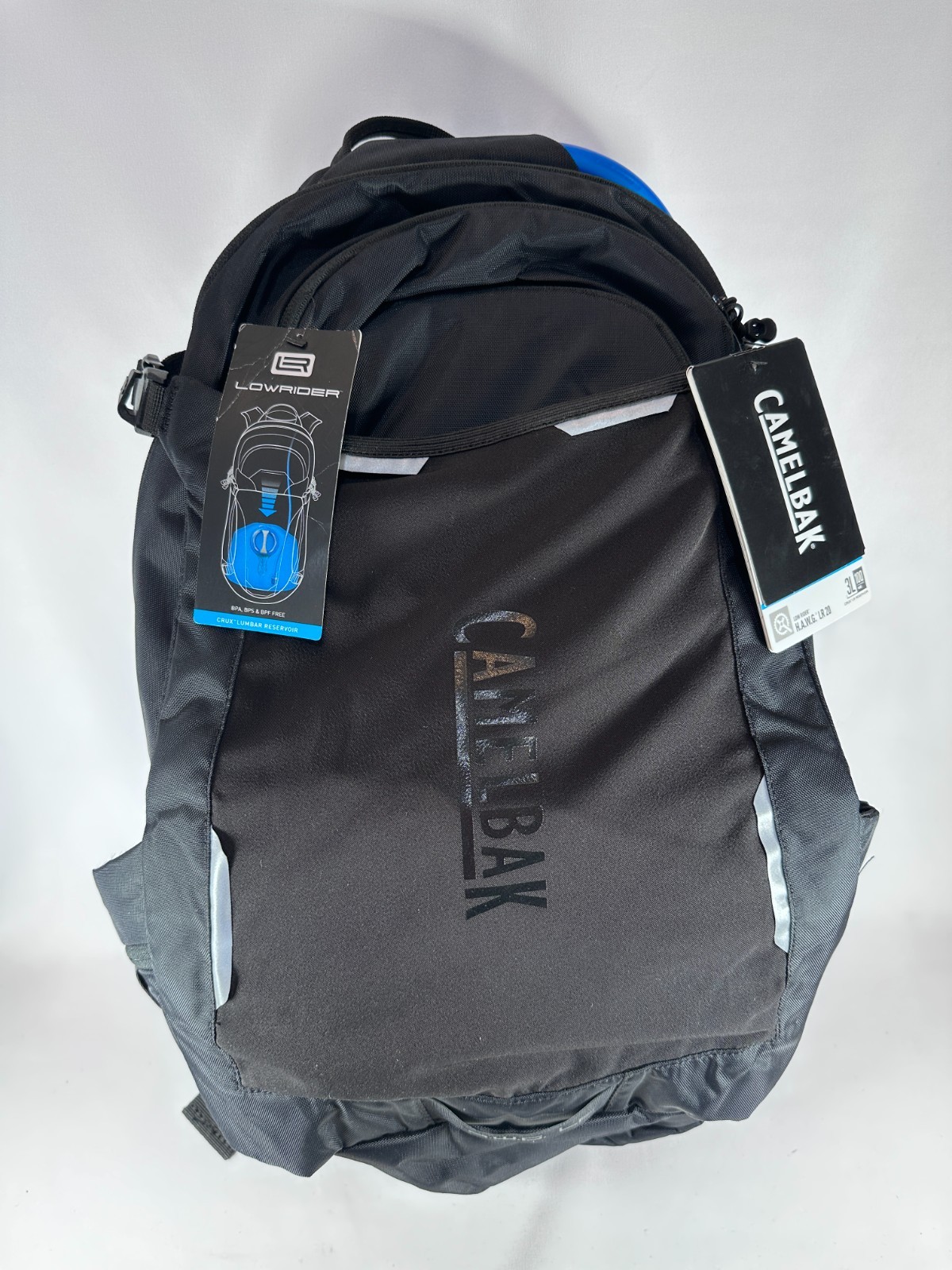 CamelBak HAWG LR 20 Hydration Backpack Low Rider 3L 100 oz Crux Lumbar Black