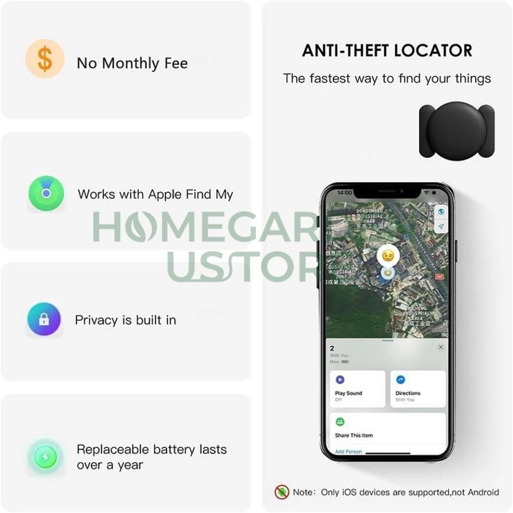 GPS Tracker for Vehicles, 2PCS Car Tracking Device, Mini Hidden