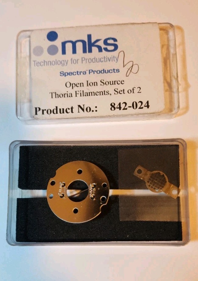 MKS Instruments Spectra Open Ion Source Thoria Filaments 842-024