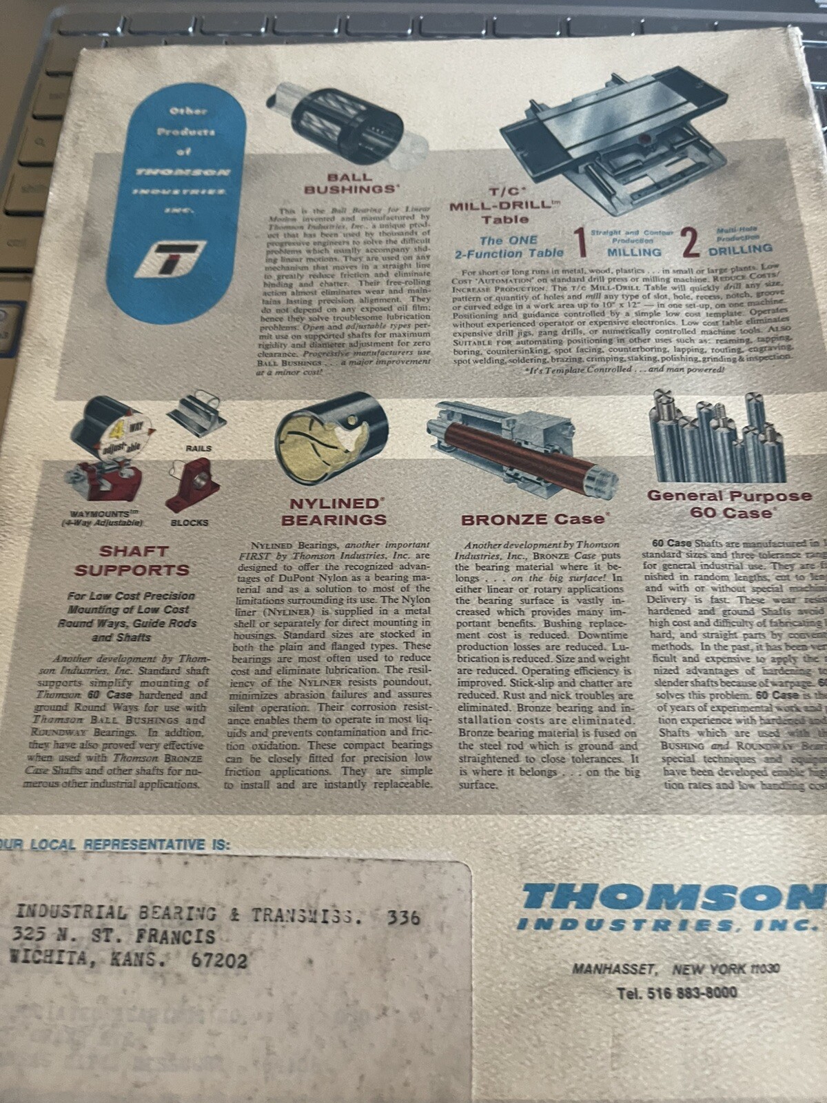 Thomson Roundway Bearings and Ways Brochure