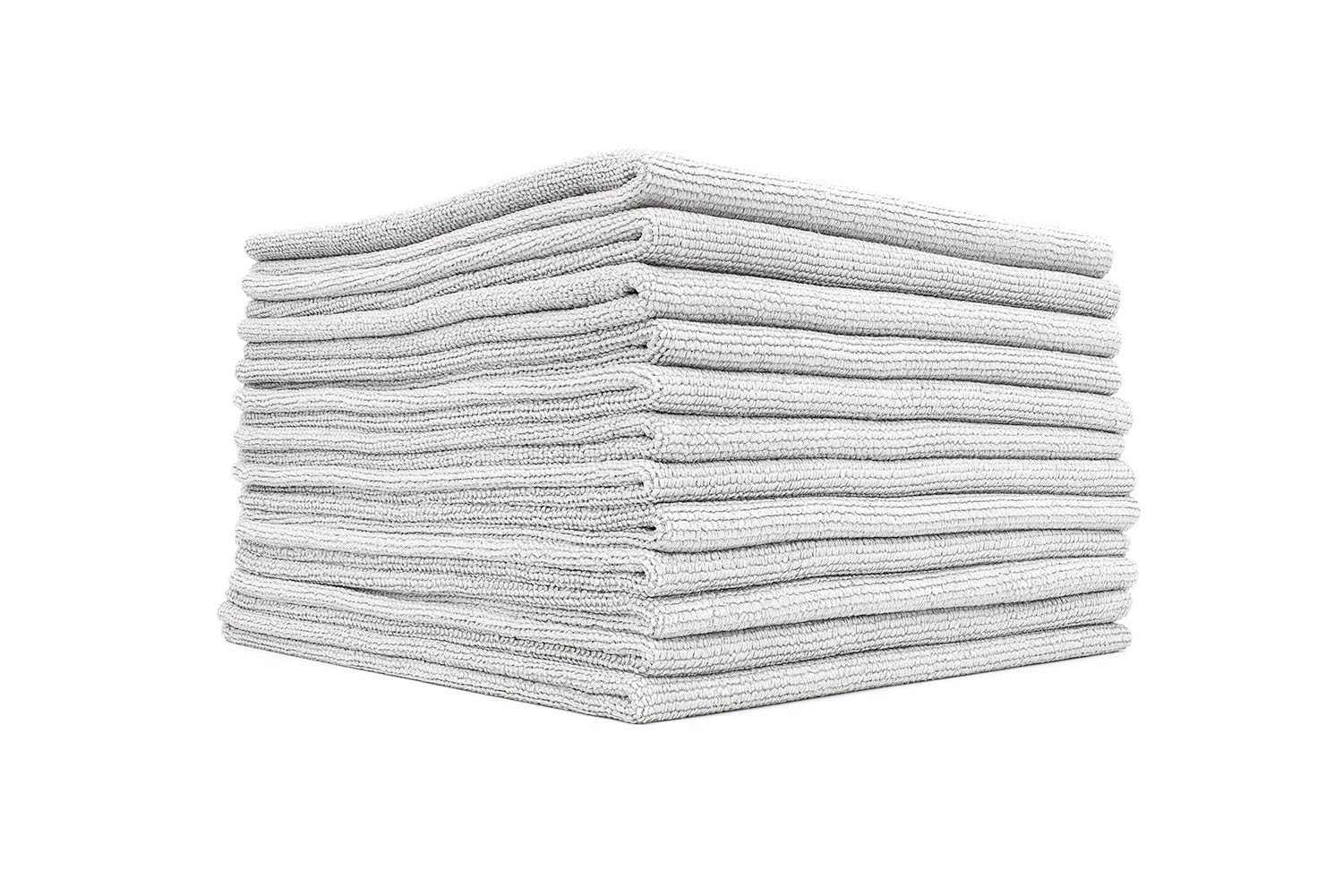 - The Edgeless Pearl - Professional Microfiber Detailing Ice Grey 12 Pack
