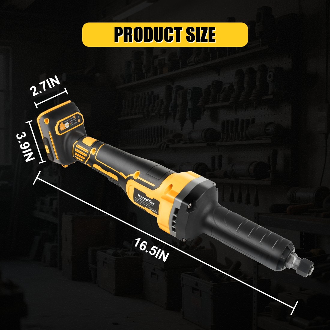 Cordless Die Grinder for Dewalt 20V Battery Variable Speed Brushless Tool Only