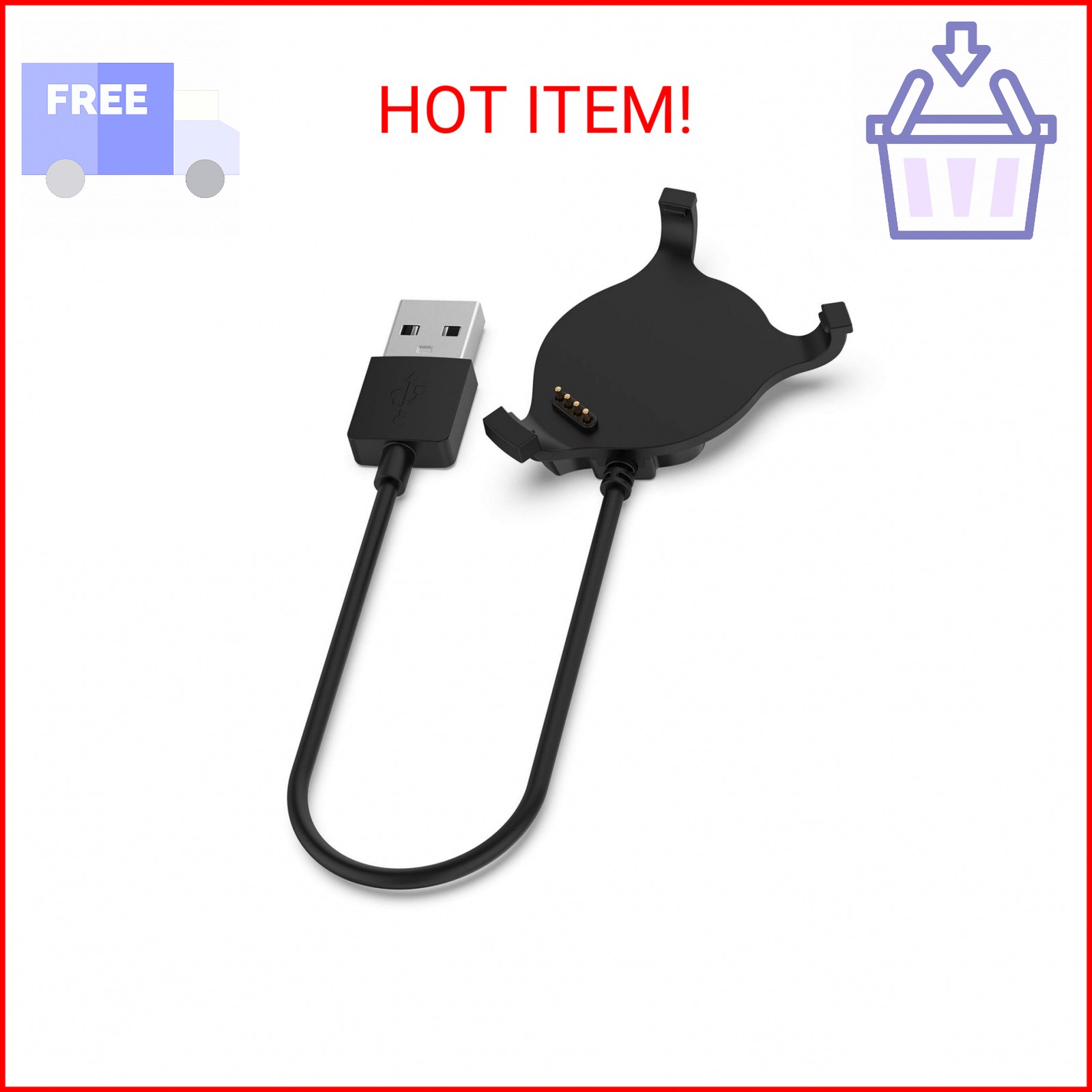 TenCloud Charger Compatible with Bushnell Neo Ion 2 Excel Golf Watch (not for Ne