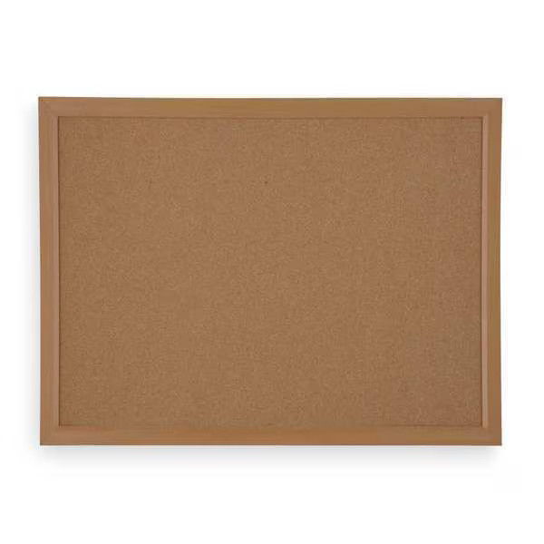 Manufacturer Varies Bulletin Board, Cork, 24H x 36W In 1NUK8 Manufacturer Varies