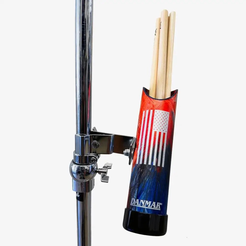 Danmar Drum Stick Holder Limited Edition Wicked Red White & Blue