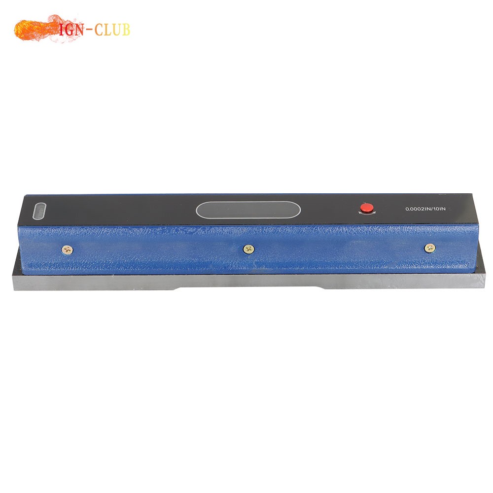 12'' 0.0002''/10'' Master Precision Level in Fitted Box For Machinist Tool